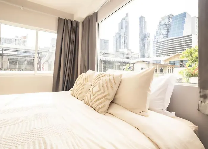 2-bedroom For 4 Guests, Center-silom - 3a 아파트 *